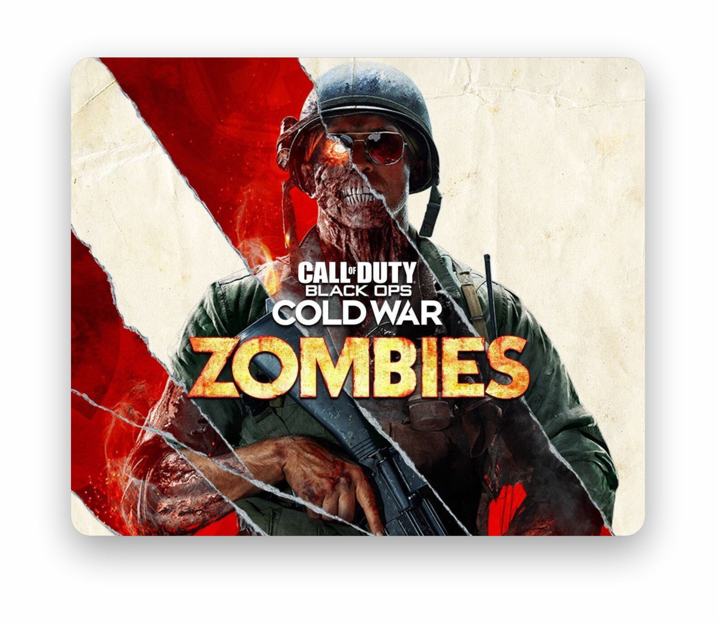 Call of Duty Black OPS Cold War Zombie Mouse Pad