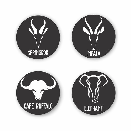 Dad Hunter Coaster Set (x4)