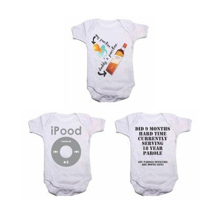 Long Sleeve Onesies - Set of 3 | iPood