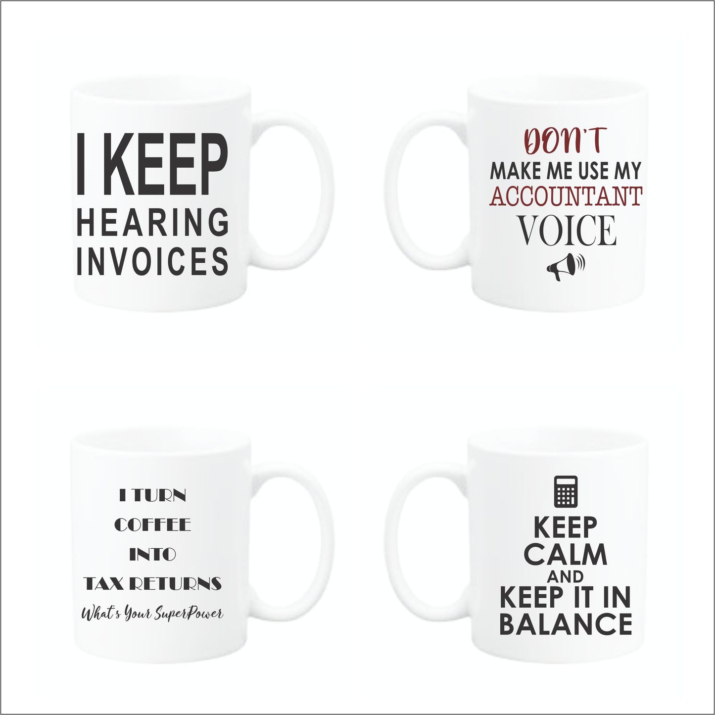 Accountant Mug Set