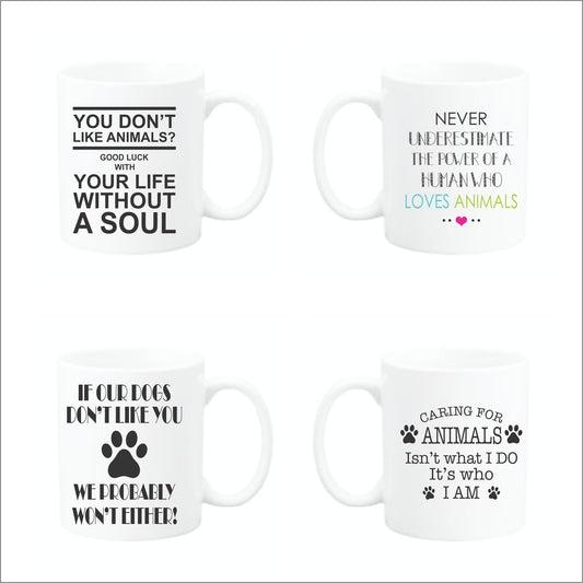 Animals Mug Set