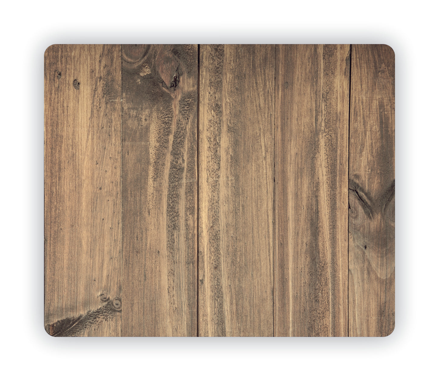 Wooden Plank Texture Themed Mouse Pad